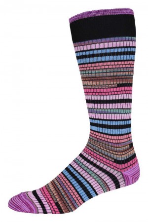 Black Robert Graham Baja Sock | 075164TYL