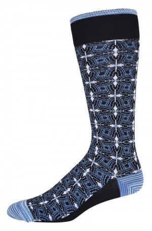 Black Robert Graham Midland Sock | 762903OSM