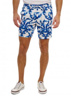 Blue Robert Graham Corfu Short | 295063PHB