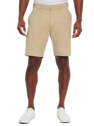 Khaki Robert Graham Deacon Performance Shorts | 927483GMR