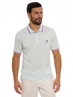 Mint Robert Graham Match Point Polo | 582410DKN