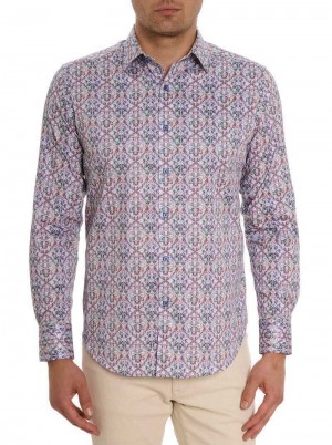 Multi Robert Graham Caracas Long Sleeve Button Down Shirt | 372148APY