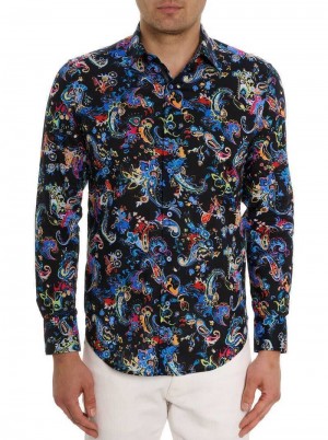 Multi Robert Graham Electric Reef Long Sleeve Button Down Shirt | 328014KZA