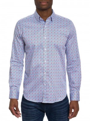 Multi Robert Graham Favre Long Sleeve Button Down Shirt | 523964IPG