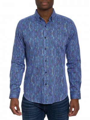 Multi Robert Graham Frankhauser Long Sleeve Button Down Shirt | 512348WFJ