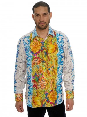 Multi Robert Graham Limited Edition The B Hudson Long Sleeve Button Down Shirt | 431092XLS