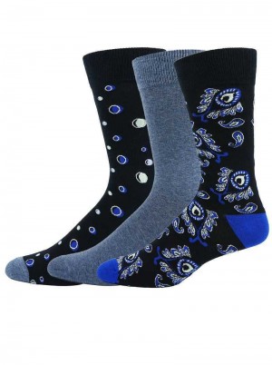 Multi Robert Graham Polka Dots 3 Pack Socks | 845279WIC