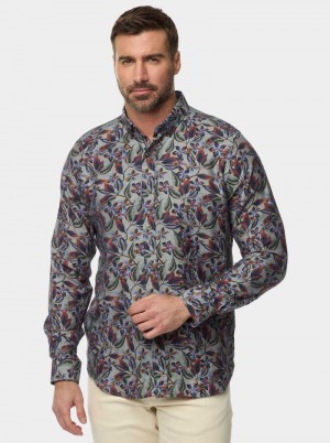 Multi Robert Graham Ziton Long Sleeve Button Down Shirt | 716409EHA