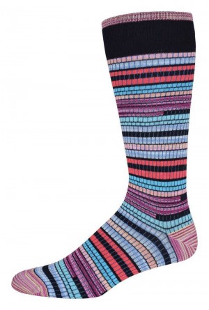 Navy Robert Graham Baja Sock | 591068XVS