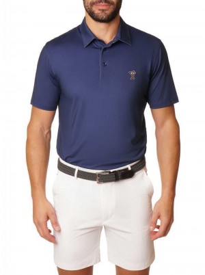 Navy Robert Graham Martini Time Polo | 579123VCG