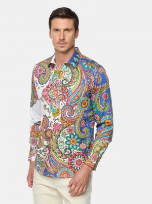 Tall Robert Graham Limited Edition Dprops Long Sleeve Button Down Shirt Tall | 610247FHB