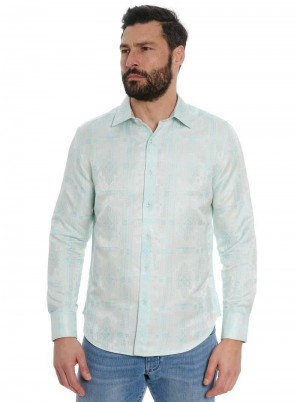 White Robert Graham Limited Edition The Timeless Long Sleeve Button Down Shirt Big | 209584KTP