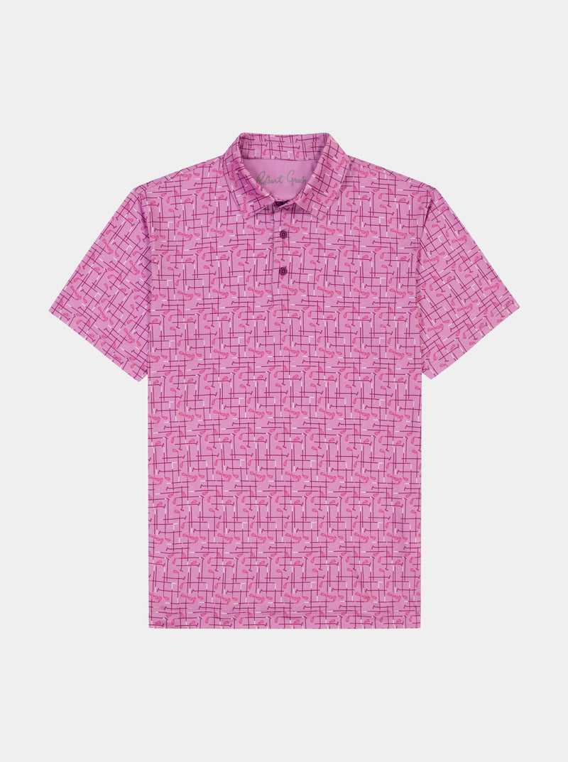 Berry Robert Graham Iron Play Knit Polo | 534216ZNS