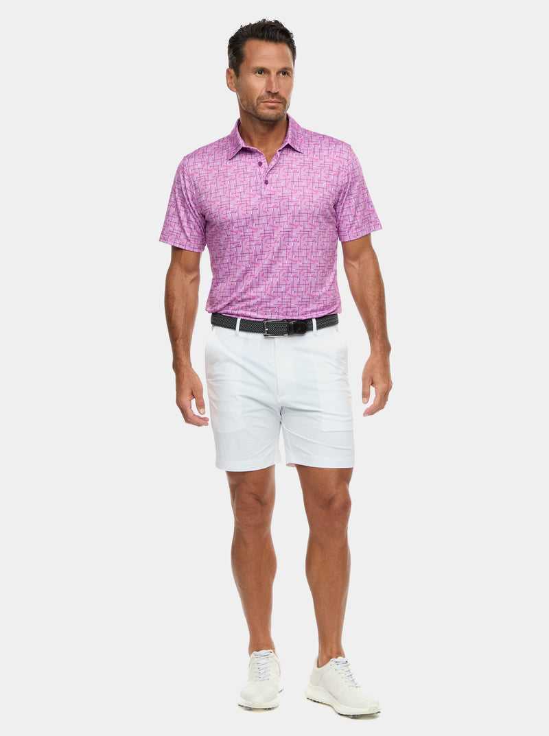 Berry Robert Graham Iron Play Knit Polo | 534216ZNS