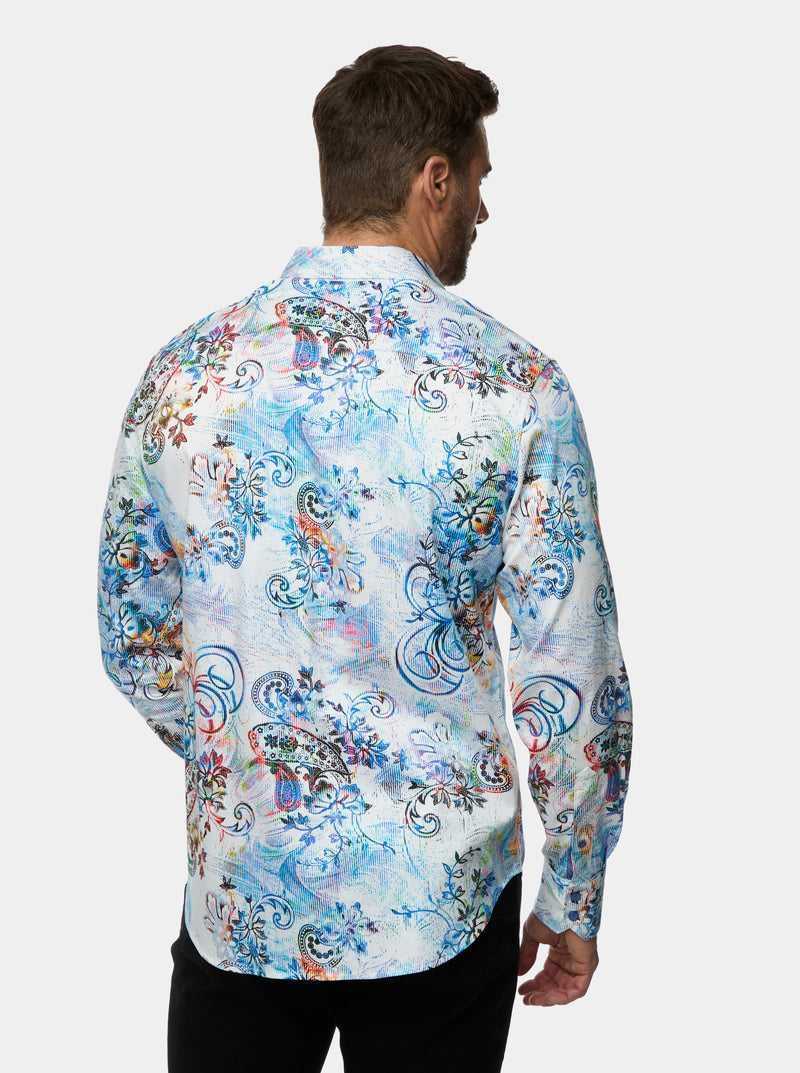 Big Robert Graham Apex Long Sleeve Button Down Shirt Big | 134087MCX