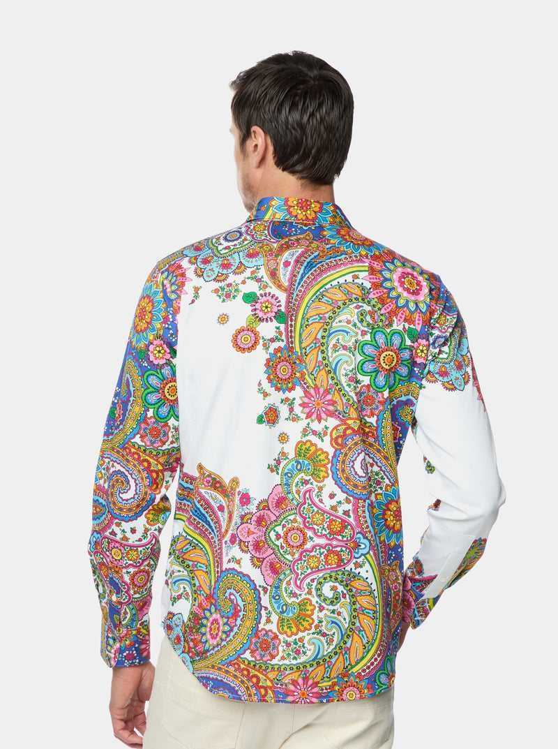 Big Robert Graham Limited Edition Dprops Long Sleeve Button Down Shirt Big | 821390KRM