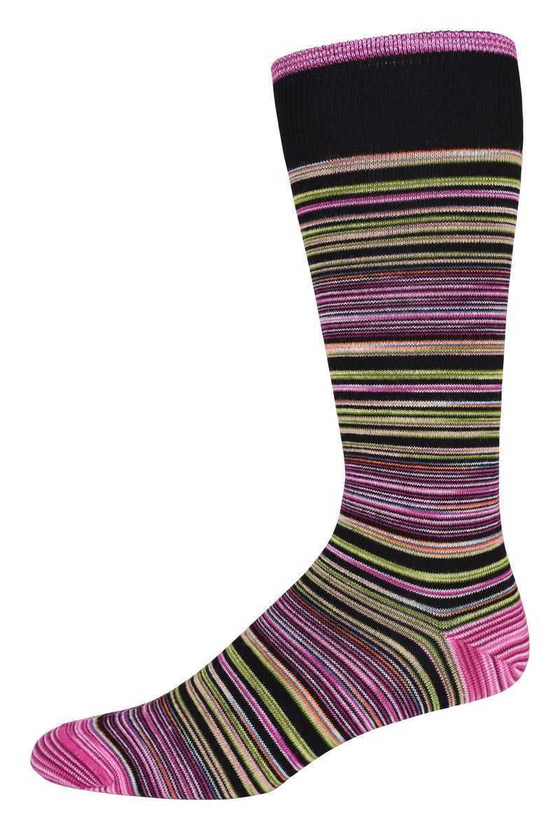 Black Robert Graham Drakeswood Sock | 561079WYG