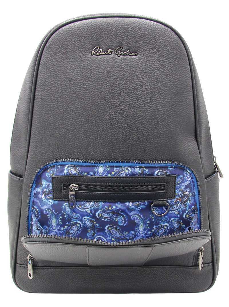 Black Robert Graham Freestanding Backpack | 301596ZTM