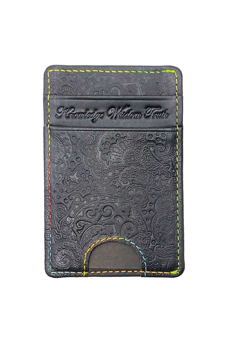 Black Robert Graham Pacey Card Case | 725091FXL