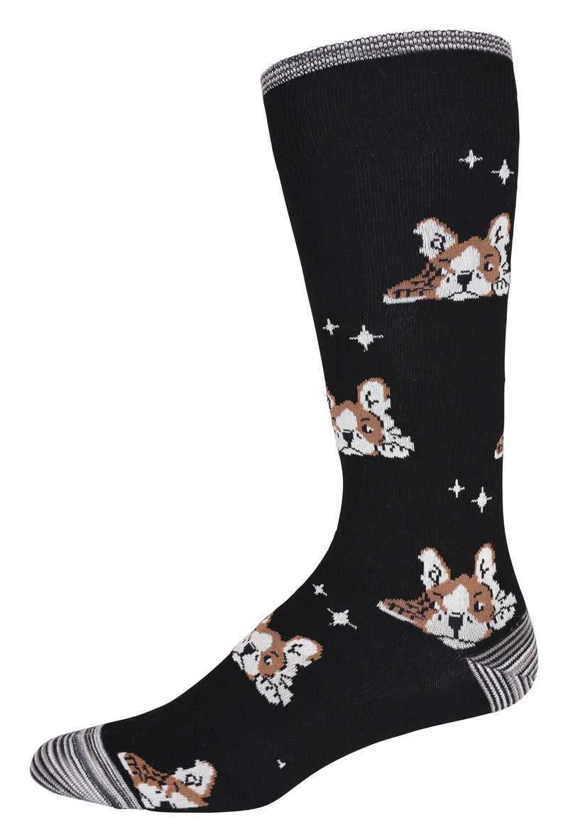 Black Robert Graham Rg Frenchie Sock | 043715JGS