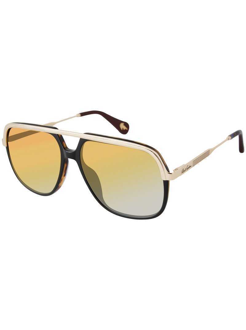 Black Robert Graham Romeo Aviator Sunglasses | 304219DSX