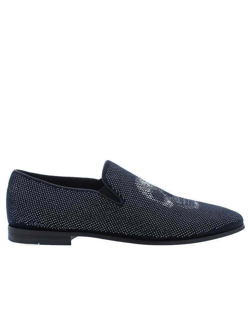 Black Robert Graham Roxberry Smoking Slipper | 179246GVK