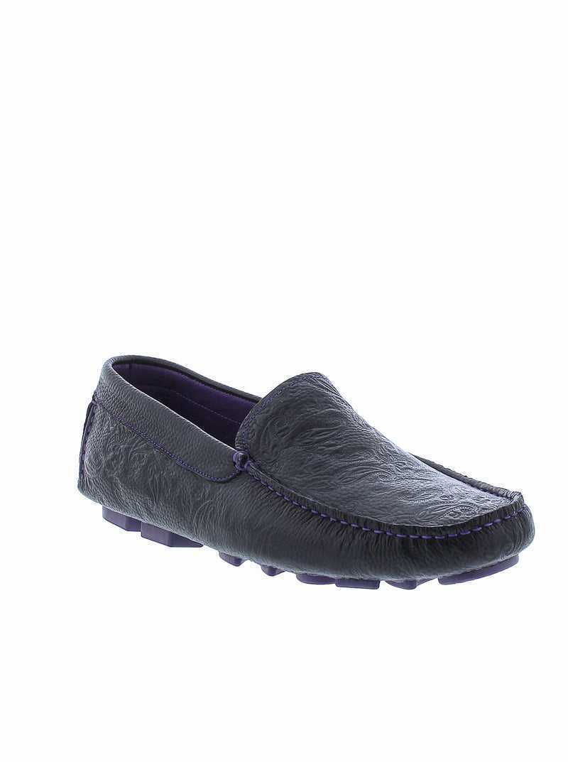 Black Robert Graham Shoreline Loafers | 741023XCD