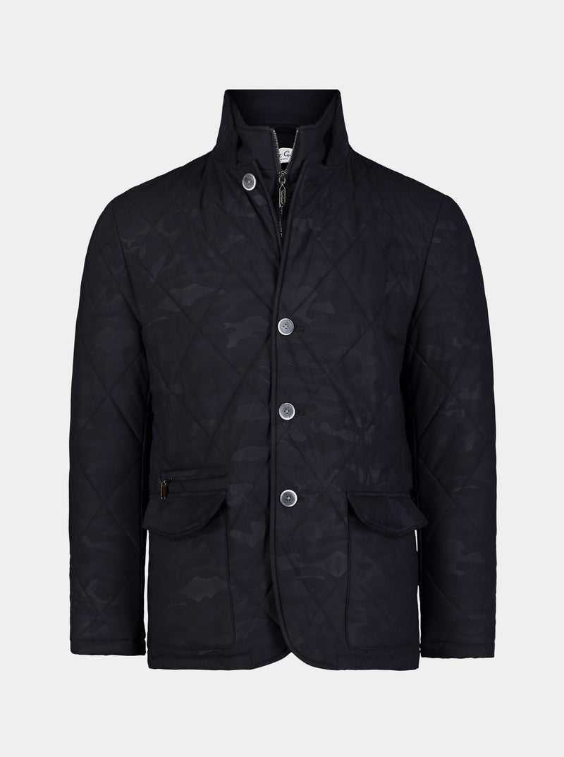 Black Robert Graham The Jetset V Woven Jacket | 017894IYV