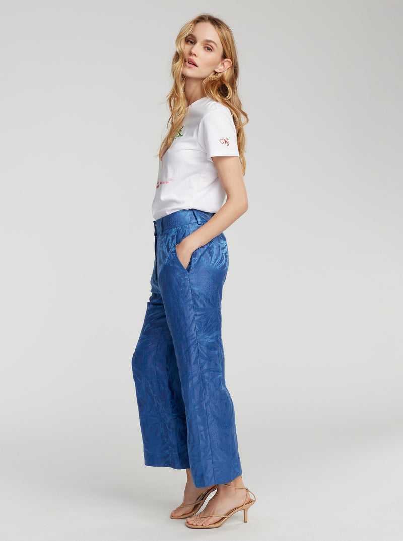 Blue Robert Graham Blair Pant | 250471RHW