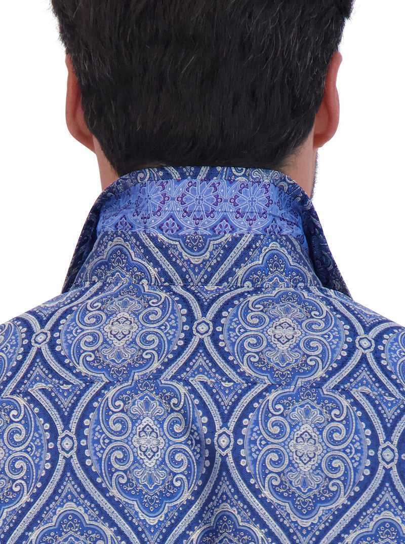 Blue Robert Graham Limited Edition Sovereignty Long Sleeve Button Down Shirt | 128937GEK