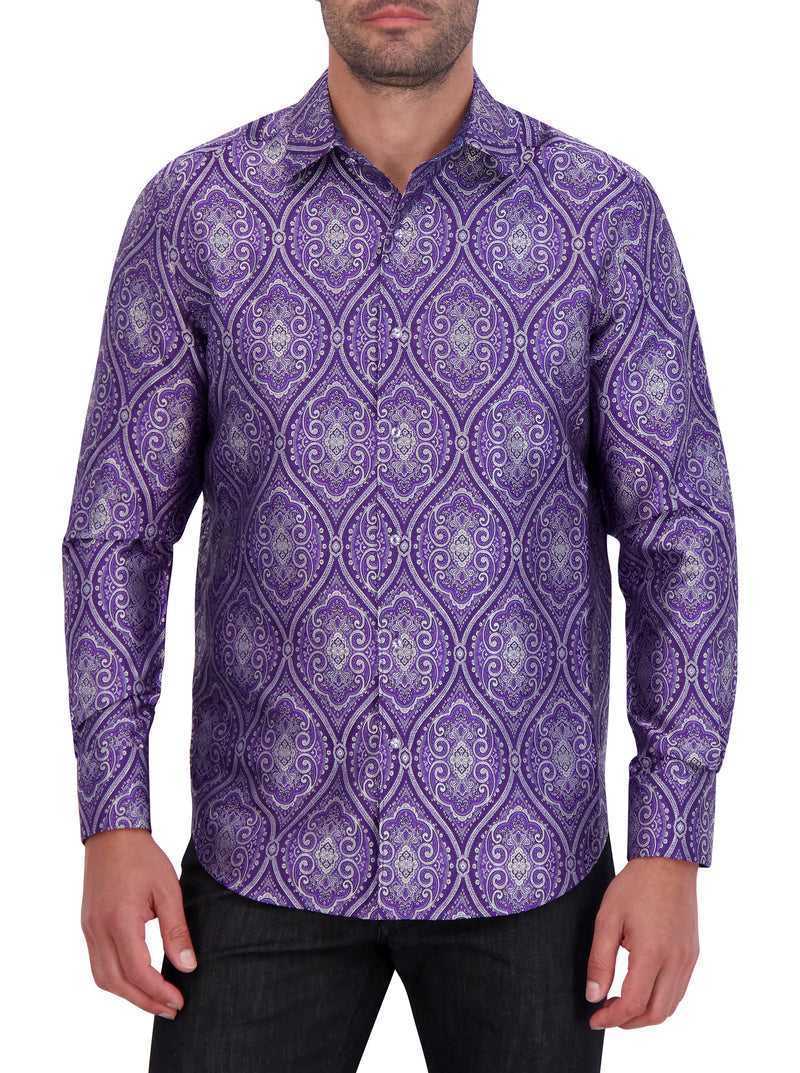 Blue Robert Graham Limited Edition Sovereignty Long Sleeve Button Down Shirt | 128937GEK