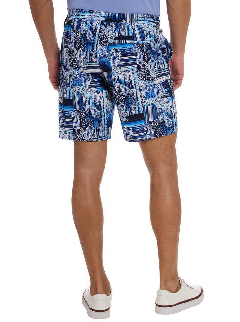 Blue Robert Graham Makua Shorts | 250473LWN