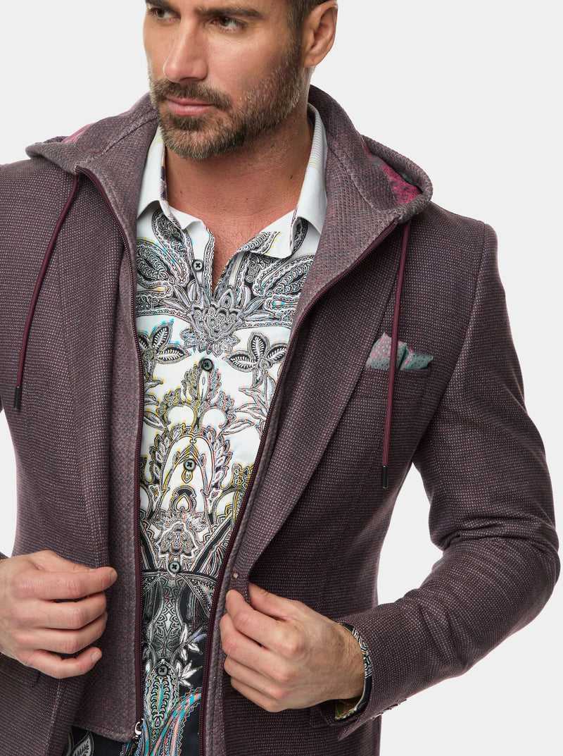 Bordeaux Robert Graham The Jetset Iii Woven Sport Coat | 217503ZBL