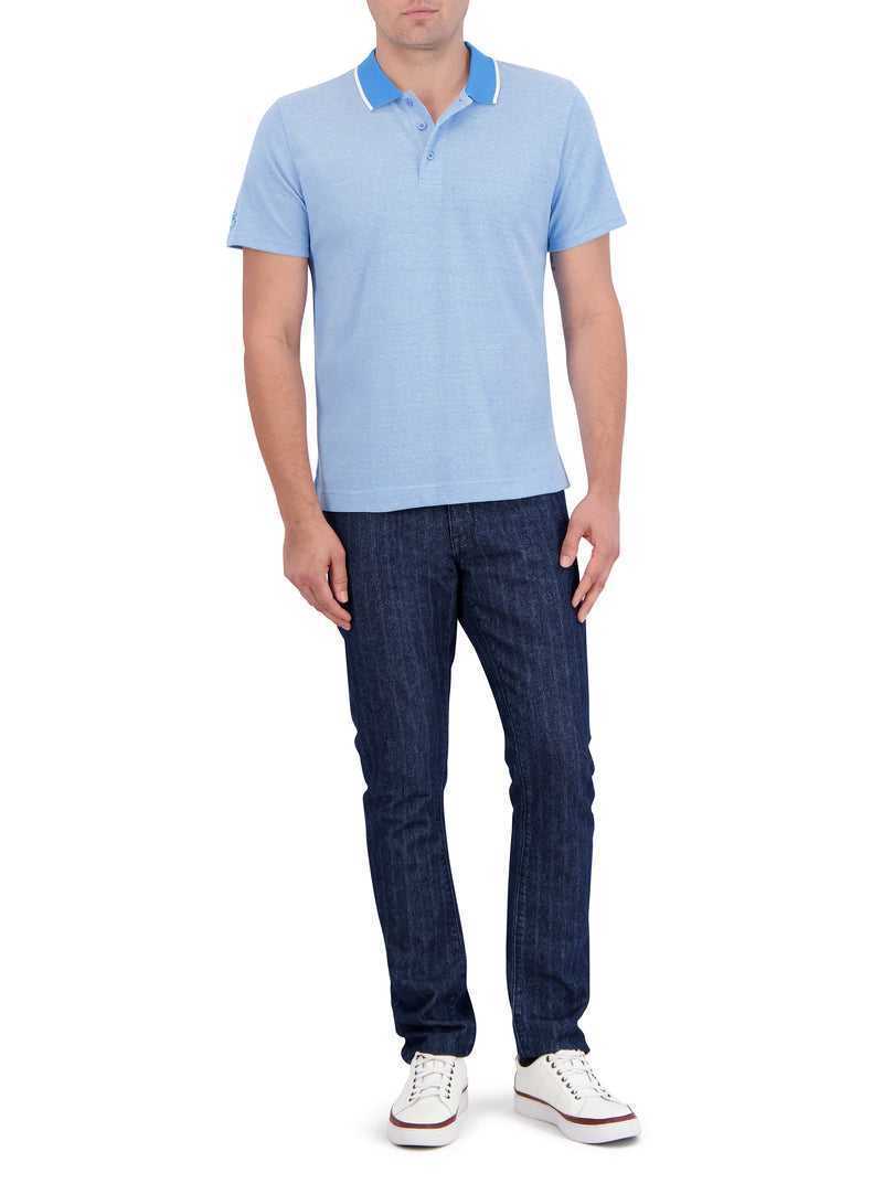 Bright Blue Robert Graham Calmere Polo | 732051QIH