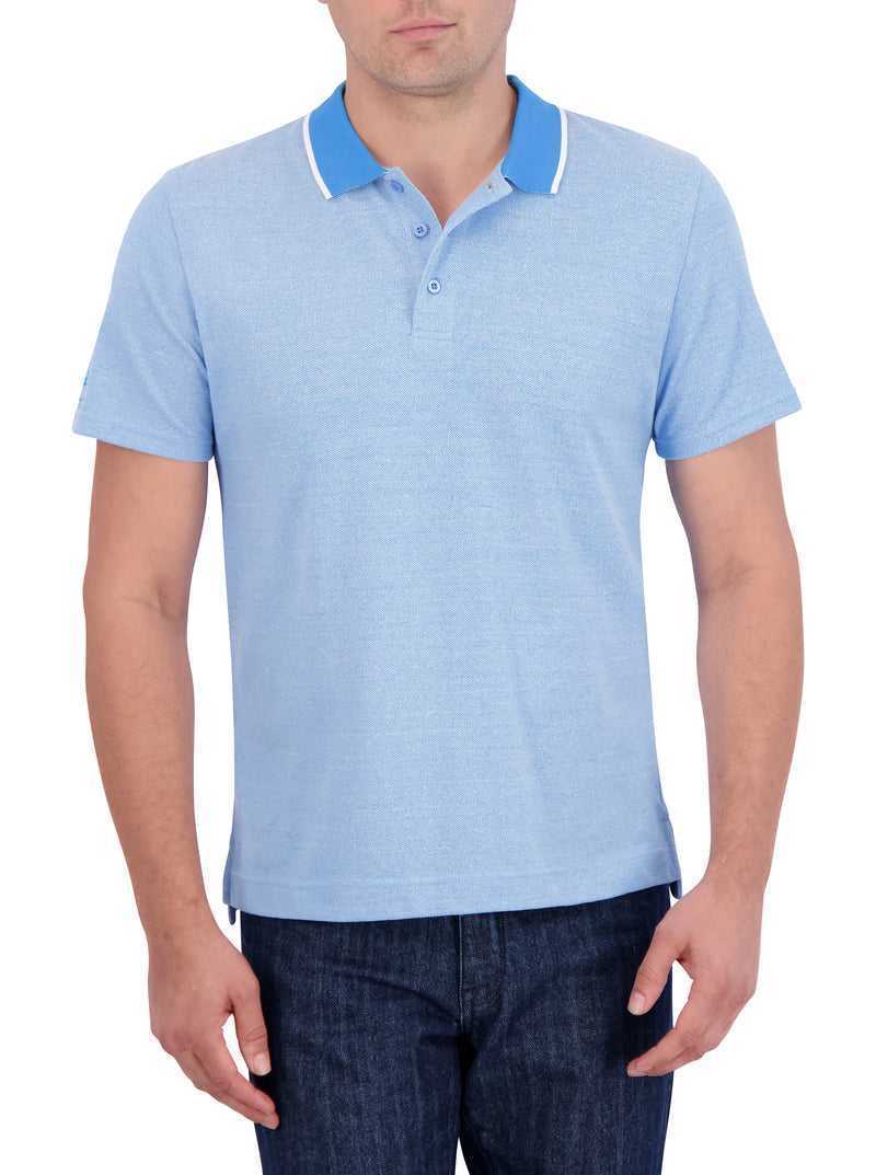 Bright Blue Robert Graham Calmere Polo | 732051QIH