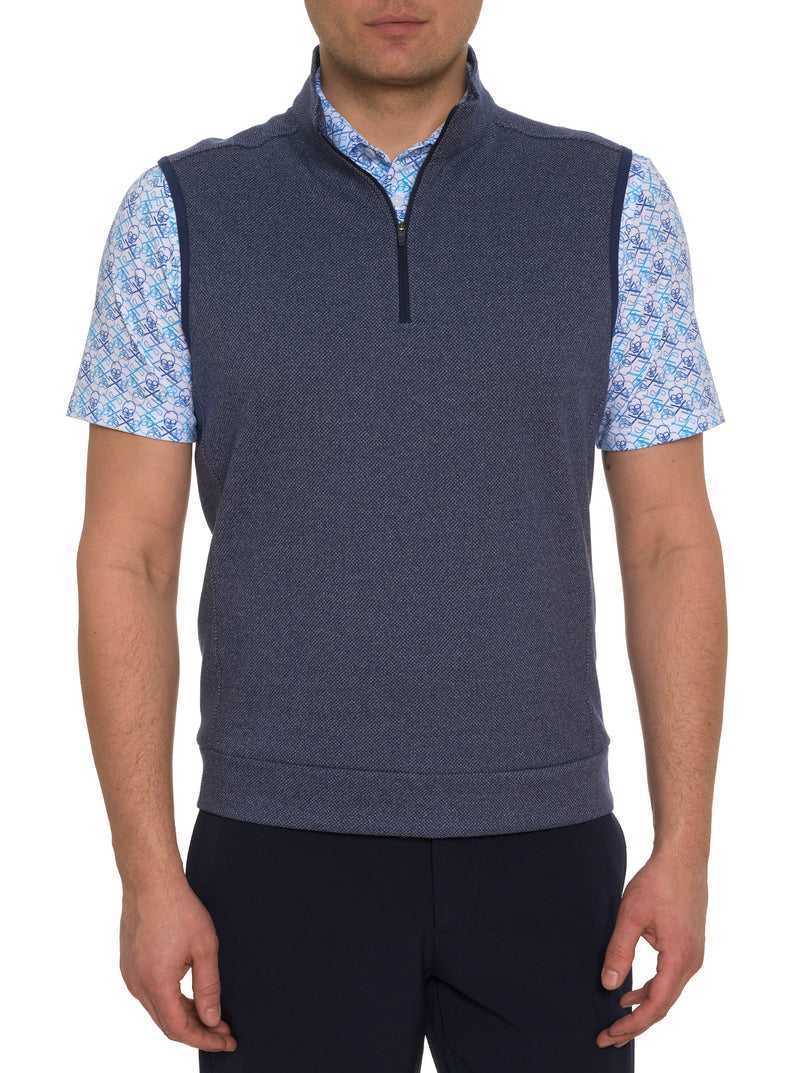 Charcoal Robert Graham Treviso Performance Vest | 671805RPC