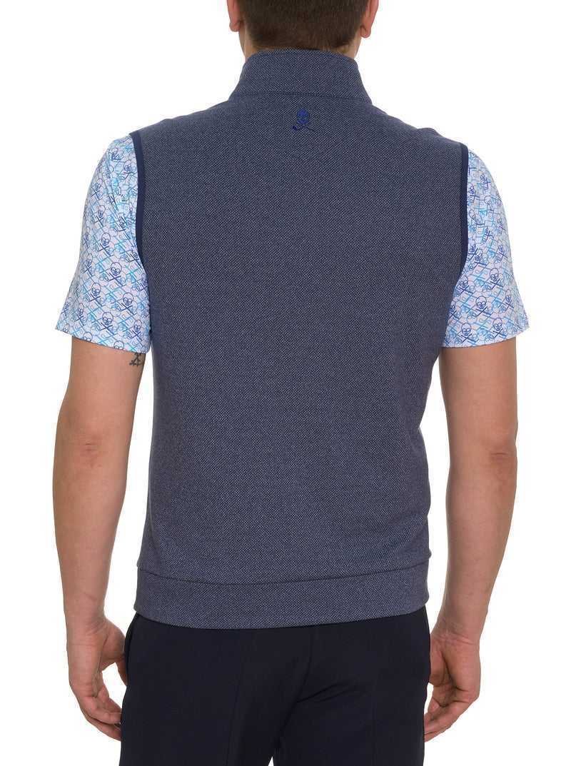 Charcoal Robert Graham Treviso Performance Vest | 671805RPC