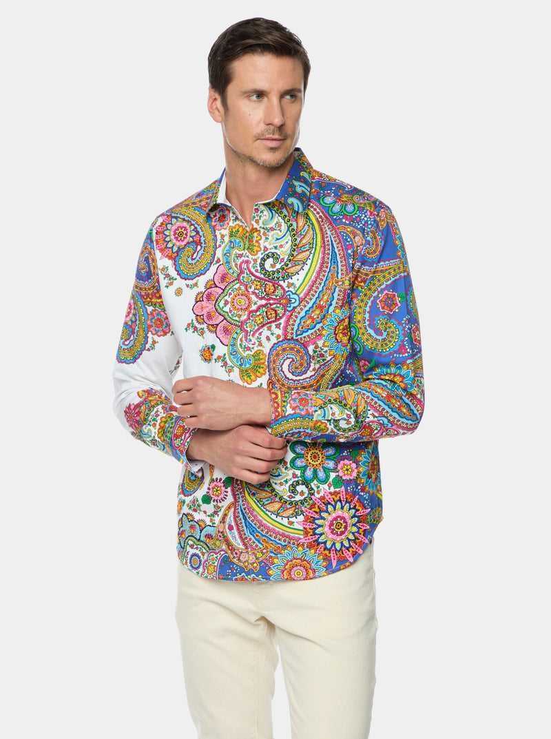 Classic Robert Graham Limited Edition Dprops Long Sleeve Button Down Shirt | 476189ZEF