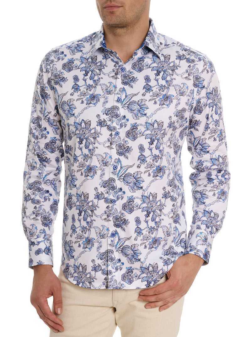 Classic Robert Graham Sea Bloom Long Sleeve Button Down Shirt | 265013WZN