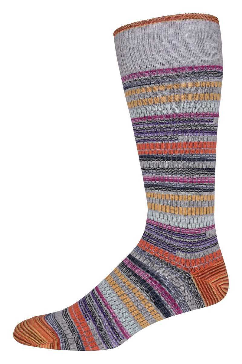 Grey Robert Graham Baja Sock | 240961JRK