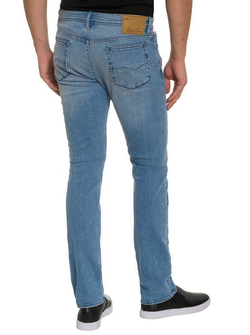 Indigo Robert Graham Virgil Denim Pant | 932608IUP