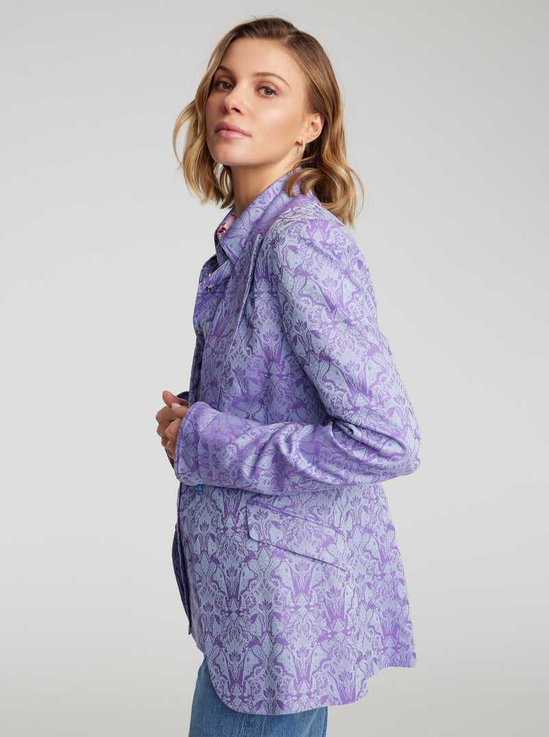 Lilac Robert Graham Penelope Jacket | 925304ZJD