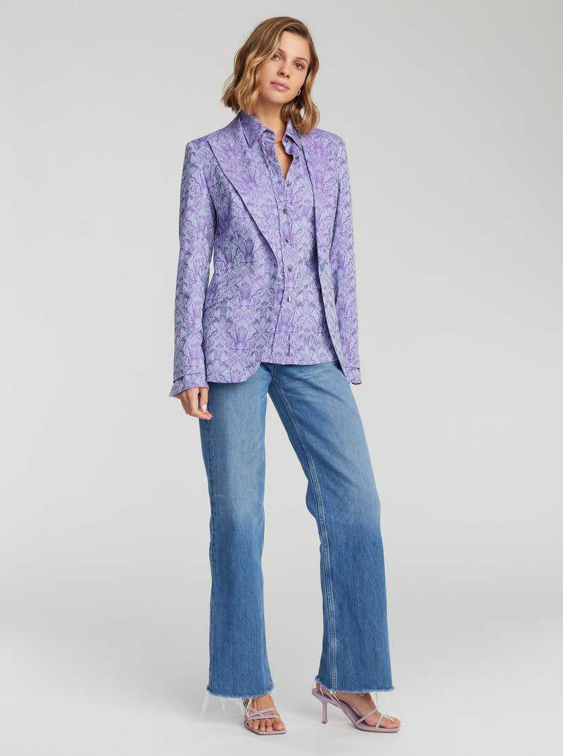 Lilac Robert Graham Penelope Jacket | 925304ZJD