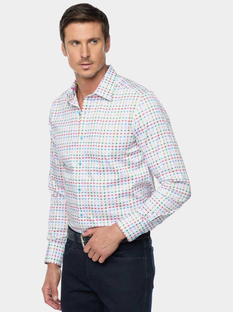 Multi Robert Graham Ashbrook Long Sleeve Button Down Shirt | 129438BIS