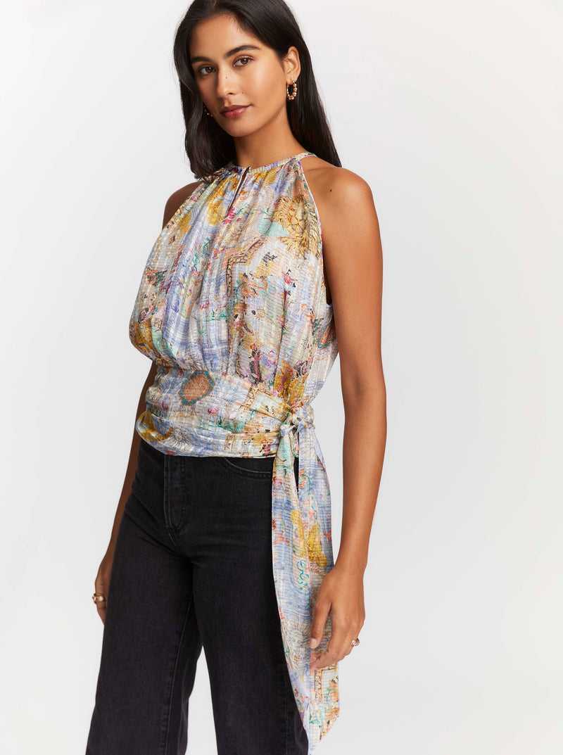 Multi Robert Graham Ava Blouse | 197384IQZ