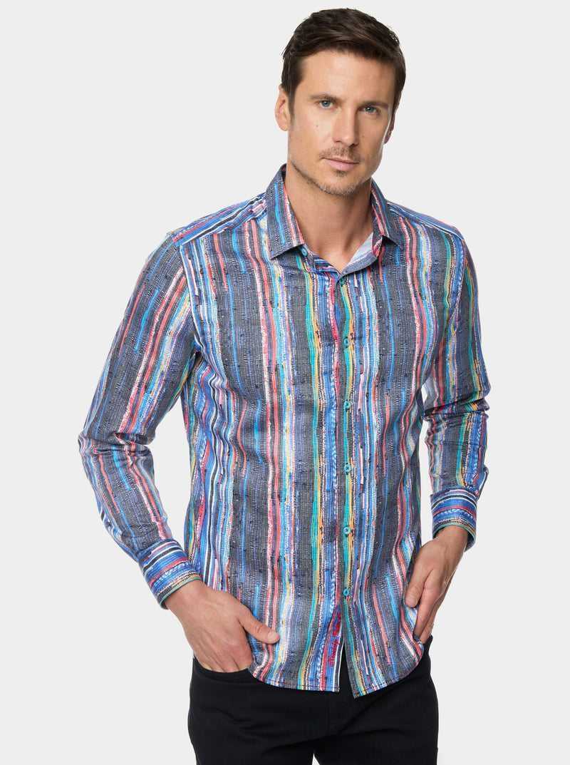 Multi Robert Graham Baja Long Sleeve Button Down Shirt | 165807VWO