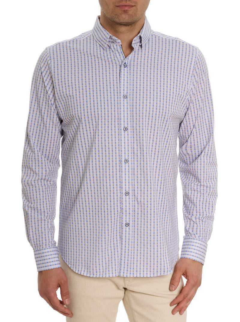 Multi Robert Graham Balix Motion Long Sleeve Knit Shirt | 218306UDV