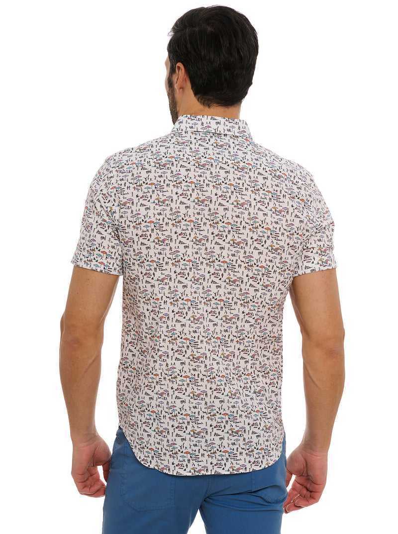 Multi Robert Graham Beach Bound Short Sleeve Button Down Shirt | 293780GTV