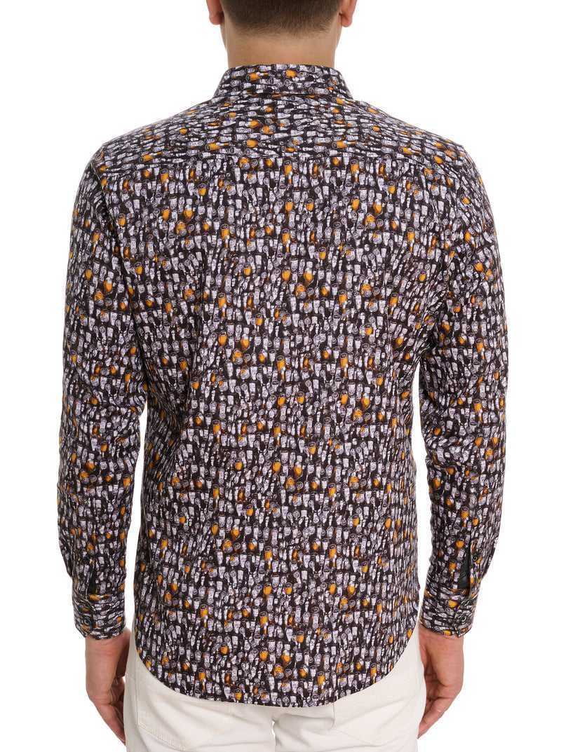 Multi Robert Graham Beer Bash Long Sleeve Button Down Shirt | 014367GBZ