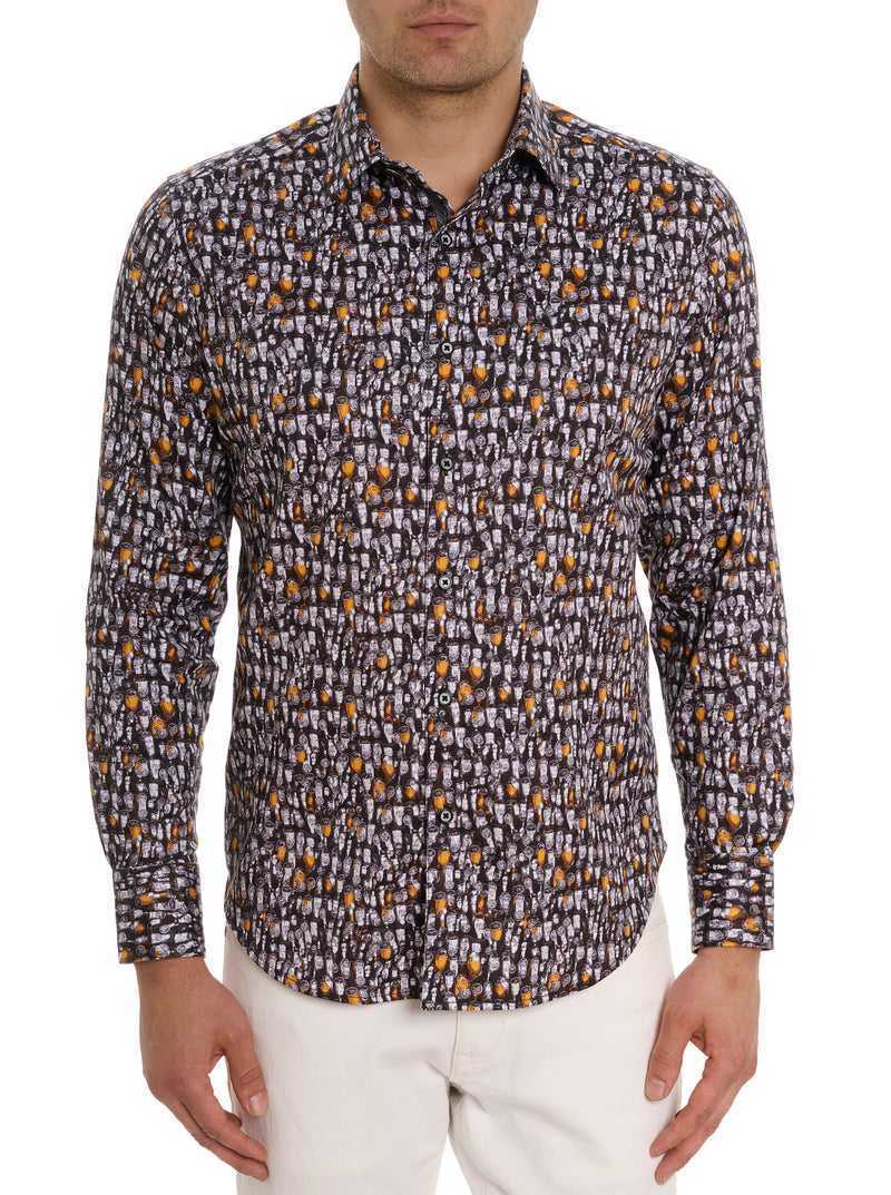 Multi Robert Graham Beer Bash Long Sleeve Button Down Shirt | 014367GBZ